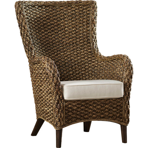 Image showcasing Panama Jack Sunroom Sanibel Upholstered Armchair & Reviews | Wayfair